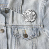 Badge Rond 5 Cm Bugz en pourcentage (En situation)