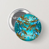 Badge Rond 5 Cm Bulles Flit Dragonfly (Devant & derrière)