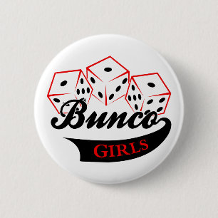 Badge Rond 5 Cm Bunco Girls