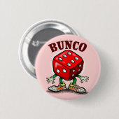 Badge Rond 5 Cm Bunco (homonymie) (Devant & derrière)