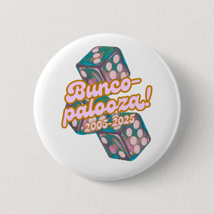 Badge Rond 5 Cm Bunco-palooza !