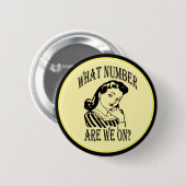 Badge Rond 5 Cm Bunco quel nombre sont nous sur #2 (Devant & derrière)