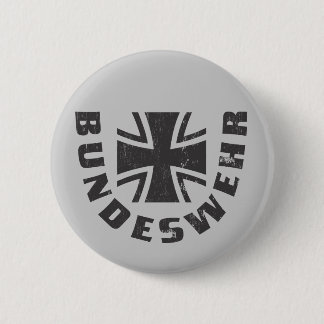 Badge Rond 5 Cm Bundeswehr Deutschland, Luftwaffe, l'Armée de
