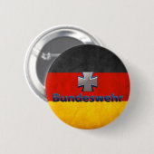 Badge Rond 5 Cm Bundeswehr Emblem (Devant & derrière)