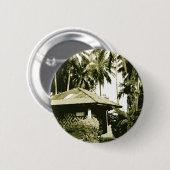 Badge Rond 5 Cm Bungalow (Devant & derrière)