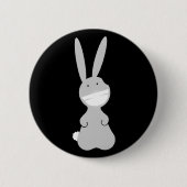 Badge Rond 5 Cm Bunnie Yay (Devant)