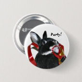 Badge Rond 5 Cm Bunny (Devant & derrière)