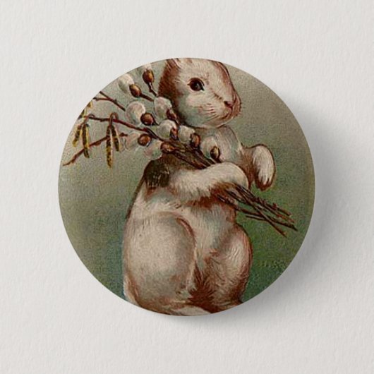 Badge Rond 5 Cm Bunny EASTER (Devant)