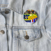 Badge Rond 5 Cm BUPKISS ! - Bouton (En situation)