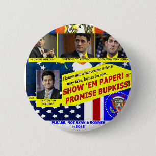 Badge Rond 5 Cm BUPKISS ! - Bouton