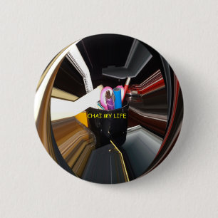 Badge Rond 5 Cm Bureau de rotation Essentials Décor moderne