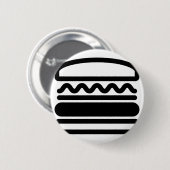 Badge Rond 5 Cm Burger Dreams (Devant & derrière)