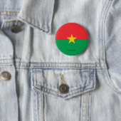 Badge Rond 5 Cm Burkina Faso — Un miracle africain (En situation)