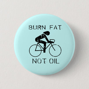 Badge Rond 5 Cm Burn VTT