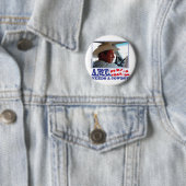 Badge Rond 5 Cm BushAMERIQUE (En situation)
