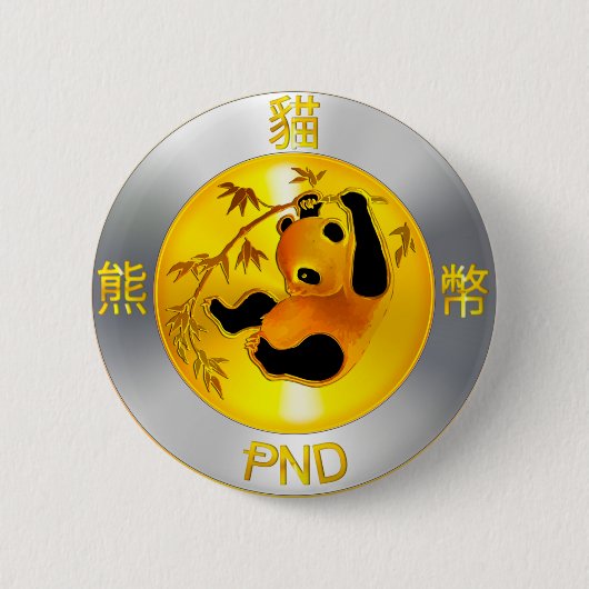 Badge Rond 5 Cm BUTIN de Pandacoin (Devant)