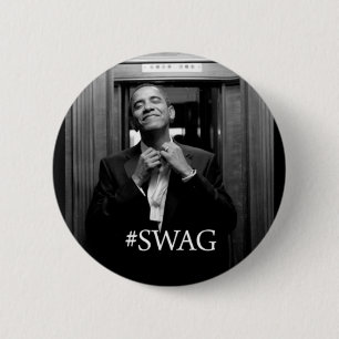 Badge Rond 5 Cm Butin d'Obama
