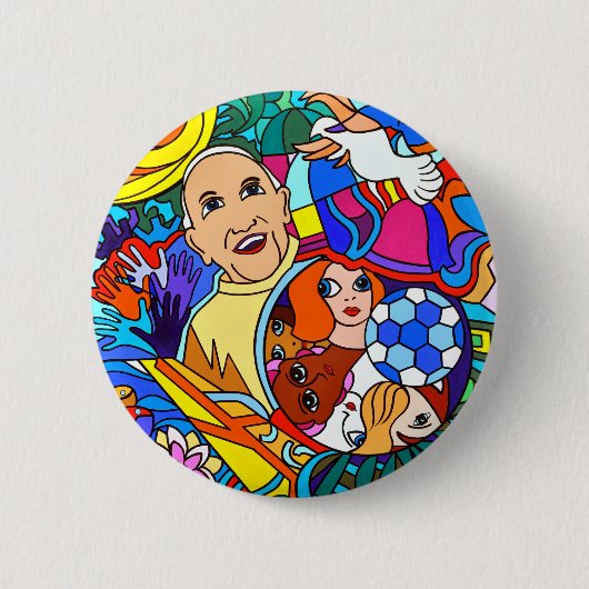 Badge Rond 5 Cm Button (Devant)