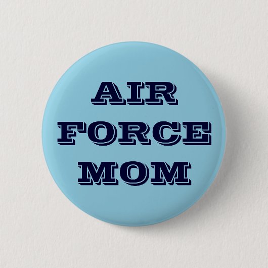 Badge Rond 5 Cm Button Air Force Maman (Devant)