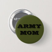 Badge Rond 5 Cm Button Army (Devant & derrière)