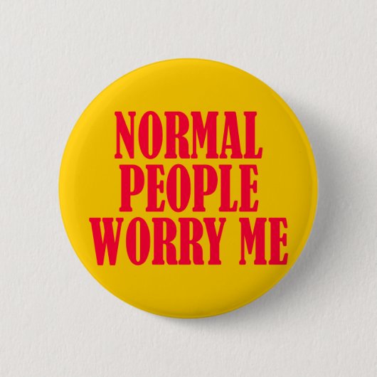 Badge Rond 5 Cm BUTTON_normalpeople (Devant)