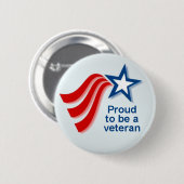 Badge Rond 5 Cm BUTTON_proud2b_veteran (Devant & derrière)