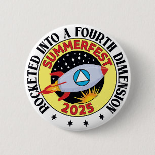 Badge Rond 5 Cm Button Summerfest 2025 - plusieurs tailles et form