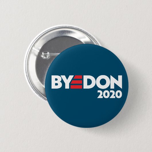 BADGE ROND 5 CM BYEDON (Devant & derrière)