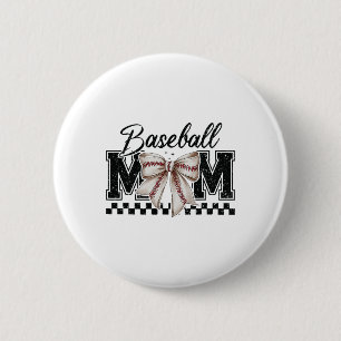 Badge Rond 5 Cm Bysebyll Mom Coquette Bow Mothers Day Bysebyll Mam