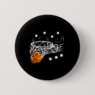 Badge Rond 5 Cm Bysketbyll S Pour Hommes Slam Dunk Ados Enfants Je