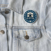 BADGE ROND 5 CM C-17TS PATCH (En situation)