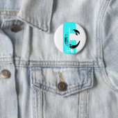 Badge Rond 5 Cm C monogramme (En situation)