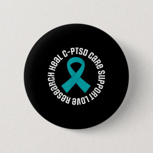 Badge Rond 5 Cm C-ptsd Sensibilisation au ruban Mois de soutien