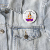 Badge Rond 5 Cm Ça calme mon chakra (En situation)