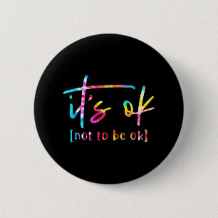 Badge Rond 5 Cm Ça ne marche pas pour être d'accord Sensibilisatio