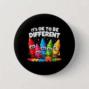 Badge Rond 5 Cm Ça va d'être différent Sensibilisation sur l'autis