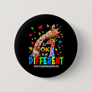 Badge Rond 5 Cm Ça va être différent Sensibilisation sur l'autisme
