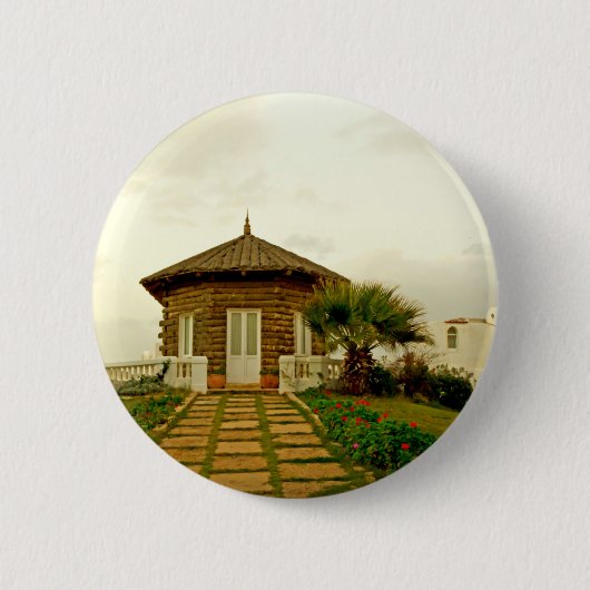 Badge Rond 5 Cm Cabine (Devant)