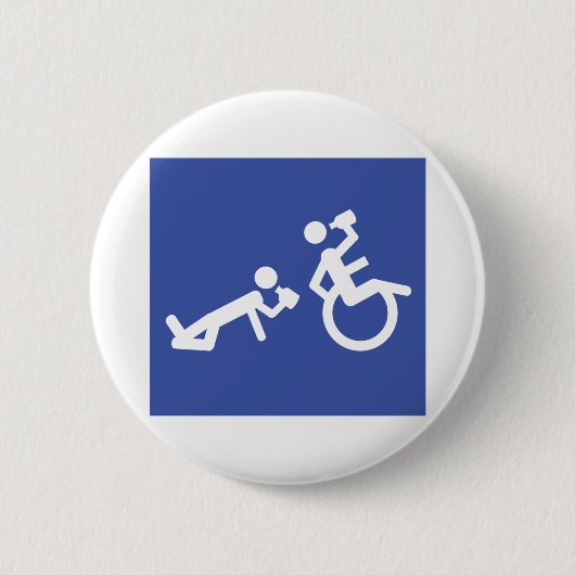 Badge Rond 5 Cm cabine d'amorçage (Devant)