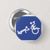 Badge Rond 5 Cm cabine d'amorçage (Devant & derrière)