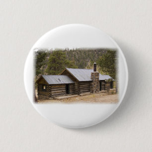 Badge Rond 5 Cm Cabine de Coon Creek