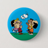 Badge Rond 5 Cm cacahuètes | Amusement d'amis (Devant)