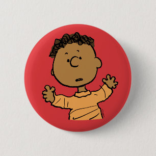 Badge Rond 5 Cm cacahuètes   Franklin Look