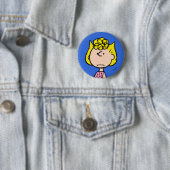 Badge Rond 5 Cm cacahuètes | Sally Brown (En situation)