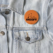 Badge Rond 5 Cm cacahuètes | Snoopy Reest Break (En situation)