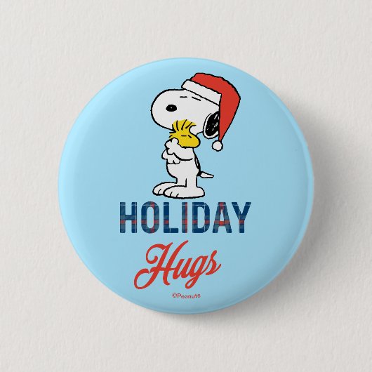 Badge Rond 5 Cm cacahuètes | Snoopy & Woodstock (Devant)