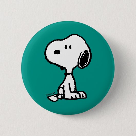 Badge Rond 5 Cm cacahuètes | Tournages de snoopy (Devant)