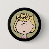 Badge Rond 5 Cm cacahuètes | Visages de Sally (Devant)