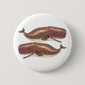Badge Rond 5 Cm Cachalot