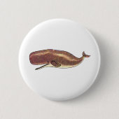 Badge Rond 5 Cm Cachalot (Devant)